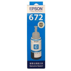 爱普生T6722青色墨水...