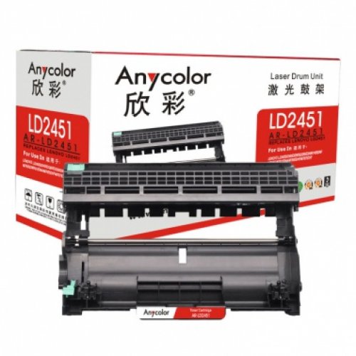 欣彩/Anycolor AR-LD2451 (欣彩Anycolor AR-LD2451（鼓架）黑色硒鼓/墨粉盒 联想LD2451,LENOVO LJ2405D 黑色)
