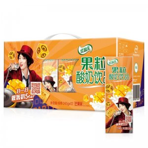 伊利-果粒酸奶245ml芒...