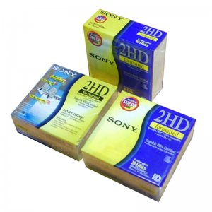 索尼2HD磁盘 3.5寸1.44M软盘 2HD磁盘 通用电脑软盘  单张