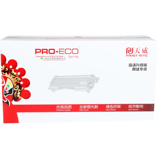 天威（PrintRite）CE255A 黑色硒鼓 红包专业装（适用于P3010 3015 3015N3015A3015D P3015X 3016 525F 525DN 521DW）打印量6000页