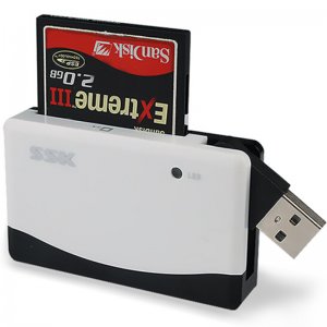 飚王（SSK）SCRM057奔腾II多功能四合一USB接口读卡器