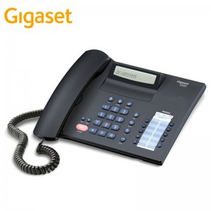 集怡嘉(Gigaset)2025C黑色 原西门子品牌 电话机座机 固定电话 办公家用 高清免提 通话静音