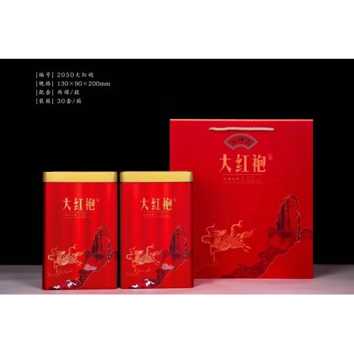龙神寨 大红袍 2023年新茶味正香醇礼盒装2罐/盒