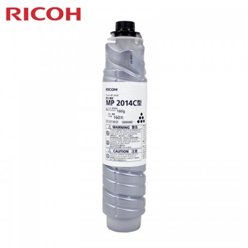 理光(RICOH) MP 2014C黑色碳粉盒 适用于2014/2014D/2014EN/2014AD 打印量4000页 适用于黑白复印机