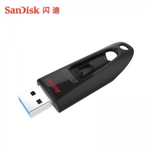 闪迪（SanDisk) 32GB USB3.0 U盘 CZ48至尊高速 黑色