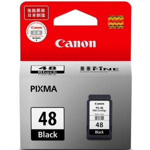 佳能（Canon）PG-48黑色墨盒(适用E488/E4280/E478/E468/E418)