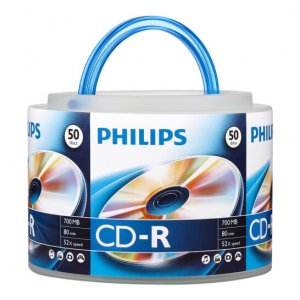 飞利浦（PHILIPS）CD-R光盘/刻录盘 10片装