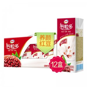 伊利 谷粒多红谷牛奶...