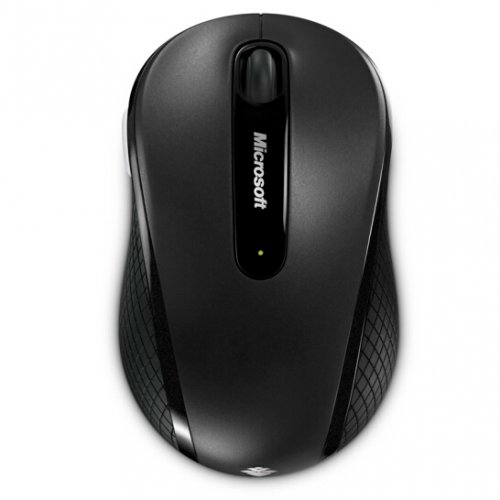 微软（Microsoft）无线便携蓝影4000鼠标 办公鼠标 MOBILE MOUSE 4000 黑色