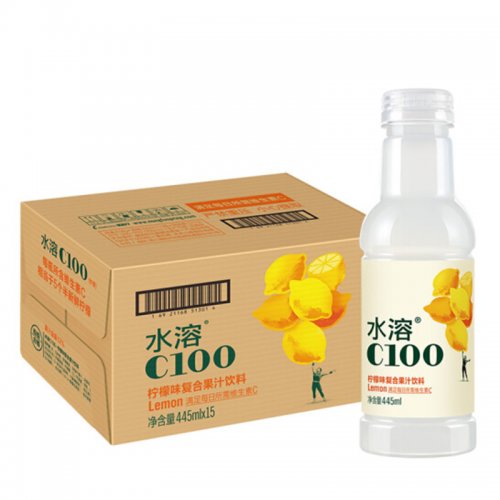 农夫山泉 水溶C100柠...