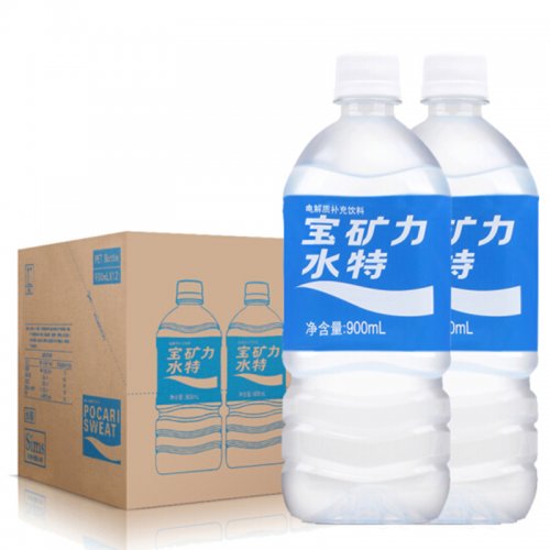 宝矿力水特(POCARI SWEAT)西柚味电解质饮料 (适合运动健身人士) 900ml*12瓶整箱