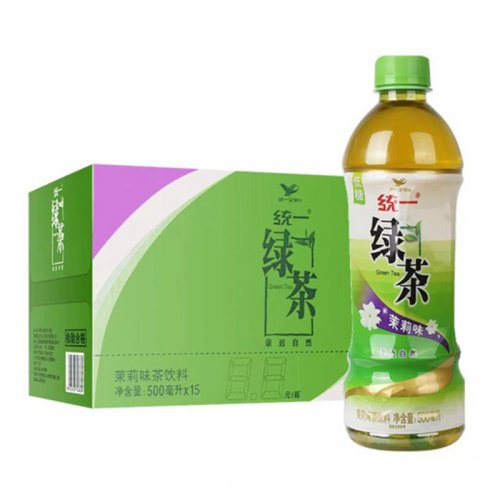 统一绿茶饮料 茉莉味...