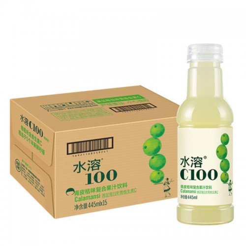 农夫山泉 水溶C100柠...