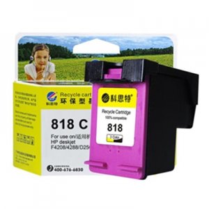科思特（818 3C） 墨盒 适用HP惠普D1668 D2668 D5568 F4288 C4688 彩色