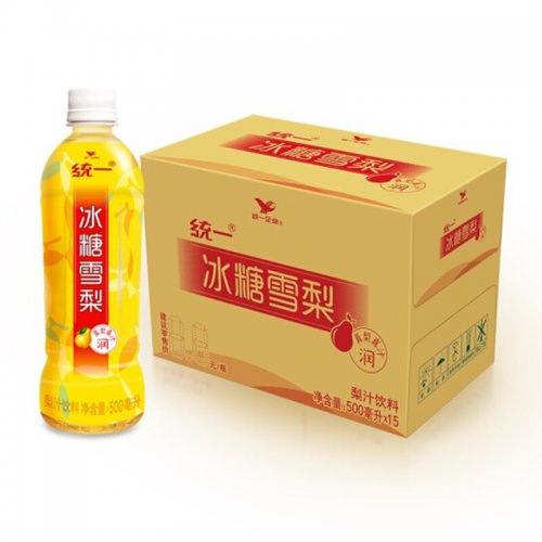 统一 冰糖雪梨500ml*1...